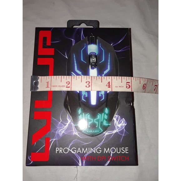 LVLUP-Pro Gaming Mouse-Ergonomic Design-Adjustable DPI - Picture 5 of 7